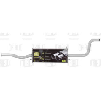 Глушитель ВАЗ 2115 нерж. <b>TRIALLI EMM 0113</b>