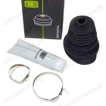 Пыльник ШРУСа универсальный (диаметры: вала 20мм, ШРУСа 58-88мм) хомуты, смазка <b>TRIALLI FG 6516</b>