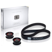 Комплект ГРМ ВАЗ 2110-2112 (16кл) (ремень, ролик опорный+натяжной) <b>TRIALLI GD 710</b>