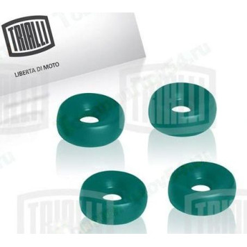 Втулка стойки задн верх ВАЗ 2110 (на 2 стойки) полиуретан (4шт) <b>TRIALLI RBS 0184</b>