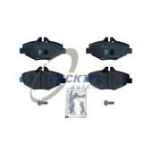 Комплект тормозных колодок, дисковый тормоз <b>TRUCKTEC 02.35.114</b>