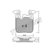 К-т дисков. тормоз. колодок <b>TRUSTING 10400</b>