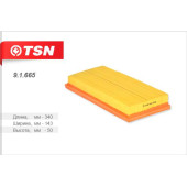 Фильтр воздушный <b>TSN 91665</b>