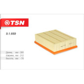 Фильтр воздушный <b>TSN 91669</b>