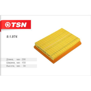 Фильтр воздушный <b>TSN 91974</b>