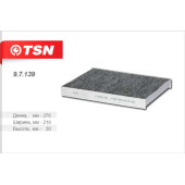 Фильтр салонный (угольный) <b>TSN 97139</b>