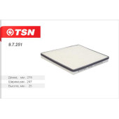 Фильтр салонный (пылевой) <b>TSN 97251</b>