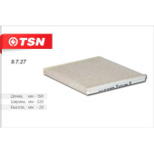 Фильтр салонный (пылевой) <b>TSN 9727</b>