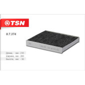 Фильтр угольный LANCER X <b>TSN 97374</b>