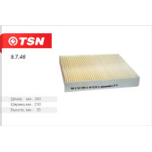 Фильтр салонный (пылевой) <b>TSN 9746</b>