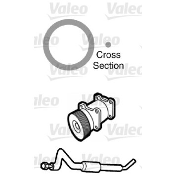 Уплотнительное кольцо <b>VALEO 509748</b>
