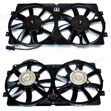 Вентилятор охл ВАЗ 2123 эл ( 8 лоп.) в сборе <b>ВЕНТО 21230-1300025-0-0</b>