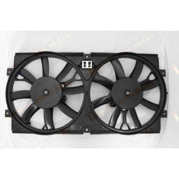 Электровентилятор охлаждения ВАЗ 2123 Нива Шевроле (8 лопастей) без резистора в сборе <b>ВЕНТО 2123-1300025-01</b>