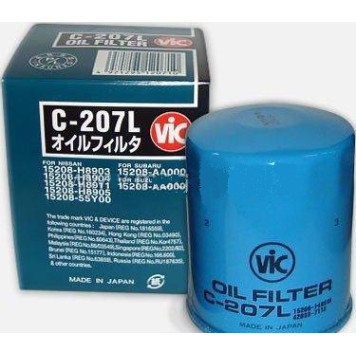 Фильтр масляный VIC C-207L
