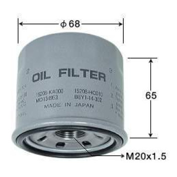 Фильтр масляный VIC C-901-1