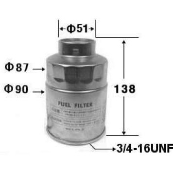 Фильтр топливный VIC FC-158-1