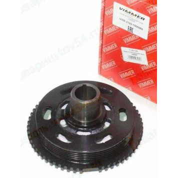 Шкив коленвала ВАЗ 2123 Нива Шевроле цельный чугун <b>VIMMER VMR-2123-1005058</b>