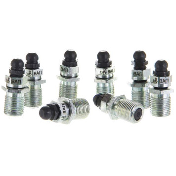 Болты регулировки клапанов ВАЗ 2101 комплект 8шт стар.образца D12мм ВолгаАвтоПром (2101-10070775)-1