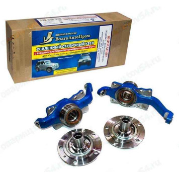 Кулак поворотный ВАЗ 2123 с 2хрядн подш (со ступ усил, 24шл, с ABS, с внешн крепл) л <b>ВОЛГААВТОПРОМ УСУвн-24 ABS</b>