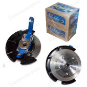 Кулак поворотный ВАЗ 2123 с 2хрядн подш (со ступ усил, 24шл, с ABS, с внешн крепл, с торм диск) ВолгаАвт <b>ВОЛГААВТОПРОМ УСУвн-24-Д ABS</b>