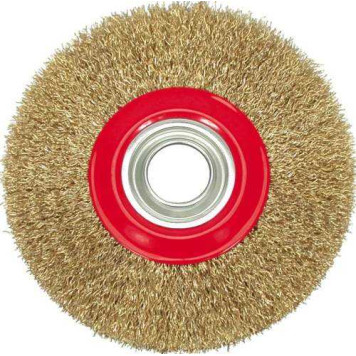 Щетка-крацовка дисковая плоская на болгарку d125мм М14 VOREL 06978-1