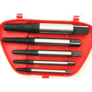 Набор экстракторов резьбы 1/8"-9/16" 5предметов VOREL 24000