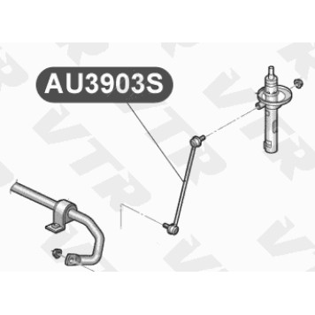 Тяга стабилизатора передней подвески VTR AU3903S-1