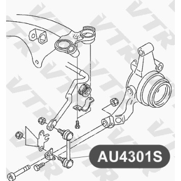 Тяга стабилизатора задней подвески VTR AU4301S-1