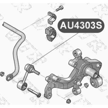 Тяга стабилизатора задней подвески VTR AU4303S-1