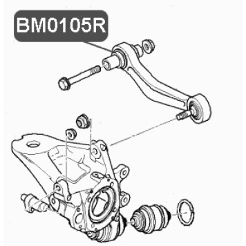 Сайлентблок рычага передней подвески VTR BM0105R-1