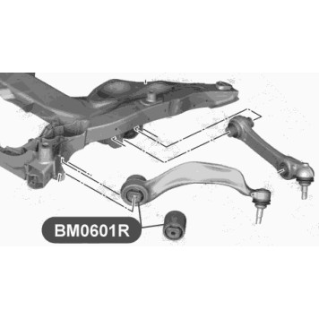 Сайлентблок поперечного рычага передней подвески VTR BM0601R-1
