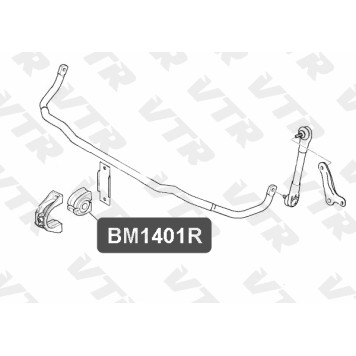 Втулка стабилизатора передней подвески VTR BM1401R-1