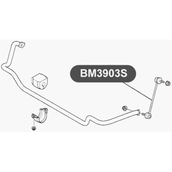 Тяга стабилизатора передней подвески VTR BM3903S-1