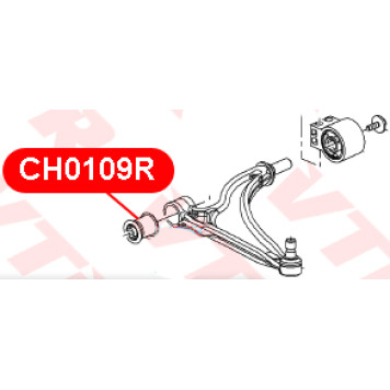 Сайлентблок рычага передней подвески, передний VTR CH0109R-1
