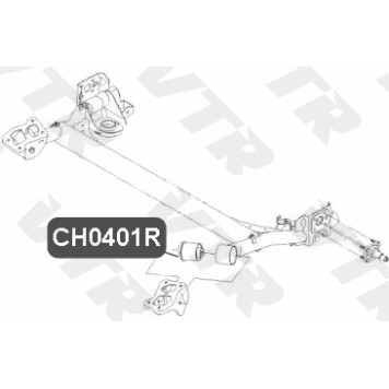 Сайлентблок балки задней подвески VTR CH0401R-1