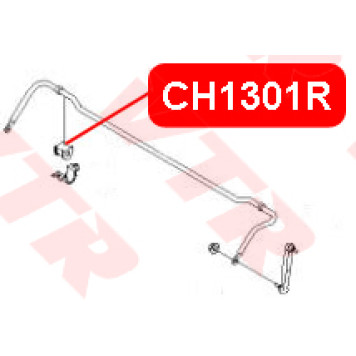 Втулка стабилизатора задней подвески VTR CH1301R-1