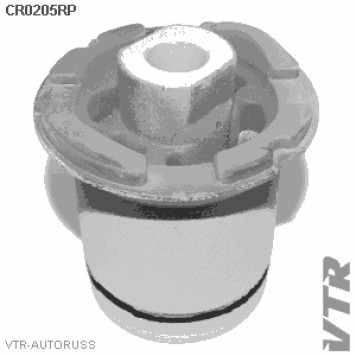 Сайлентблок полиуретановый верхнего рычага задней подвески, усиленный VTR CR0205RP