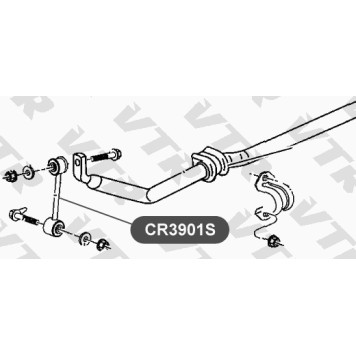 Тяга стабилизатора передней подвески (полиуретан) VTR CR3901SP-1