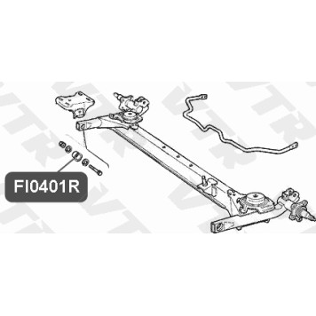 Сайлентблок балки задней подвески VTR FI0401R-1