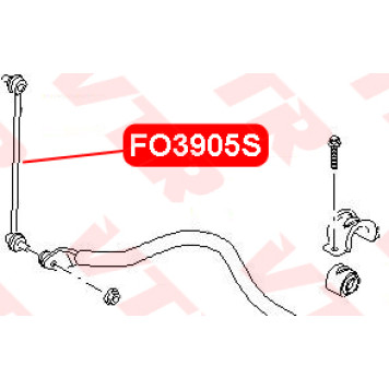 Тяга стабилизатора передней подвески VTR FO3905S-1