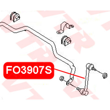 Тяга стабилизатора передней подвески VTR FO3907S-1