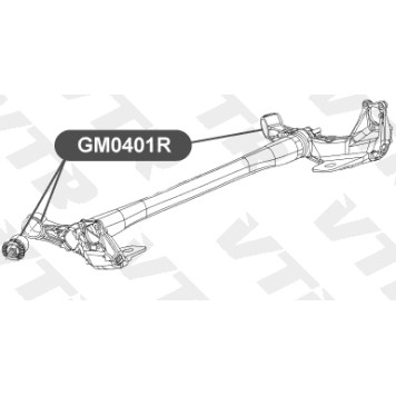 Сайлентблок балки задней подвески VTR GM0401R-1