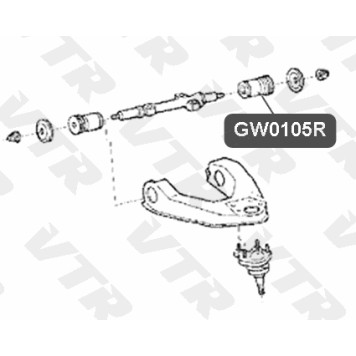 Сайлентблок верхнего рычага передней подвески VTR GW0105R-1