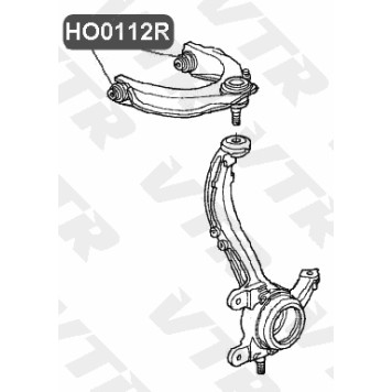 Сайлентблок верхнего поперечного рычага передней подвески VTR HO0112R-1