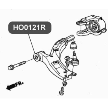 Сайлентблок рычага передней подвески, передний VTR HO0121R-1