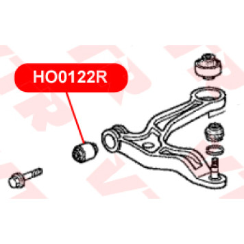 Сайлентблок рычага передней подвески, передний VTR HO0122R-1