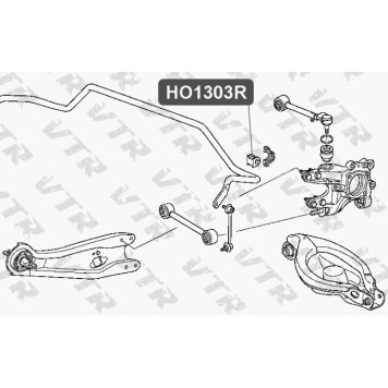 Втулка стабилизатора задней подвески VTR HO1303R-1