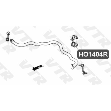 Втулка стабилизатора передней подвески VTR HO1404R-1