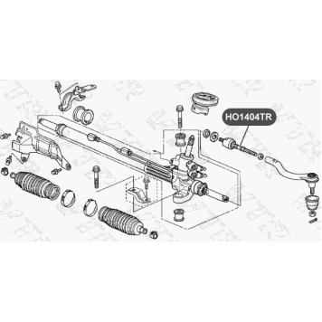 Тяга рулевого управления VTR HO1404TR-1