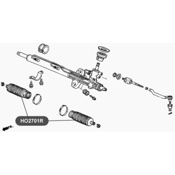 Чехол рулевой рейки VTR HO2701R-1